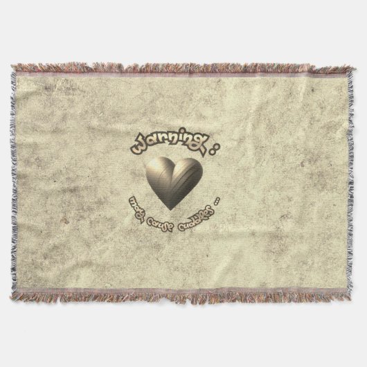A Cozy Gift Straight From the Heart スローブランケット (正面)