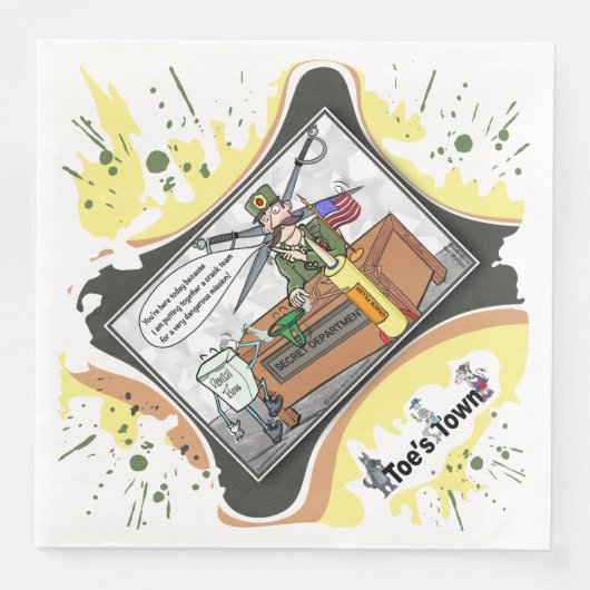 A Crack Team | Literal Wordplay Humor Dinner (正面)