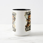 A cup for dog lovers ツートーンマグカップ (中央)