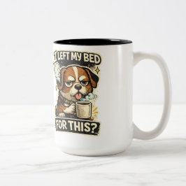 A cup for dog lovers ツートーンマグカップ