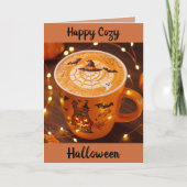 A Cup Of Cozy Halloween シーズンカード (正面)