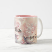 A Cup of Love Personalized Mug ツートーンマグカップ (正面右)