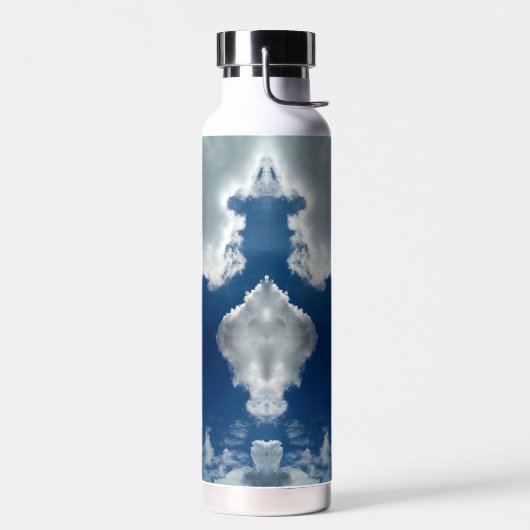 A curve in the clouds ウォーターボトル (左面)