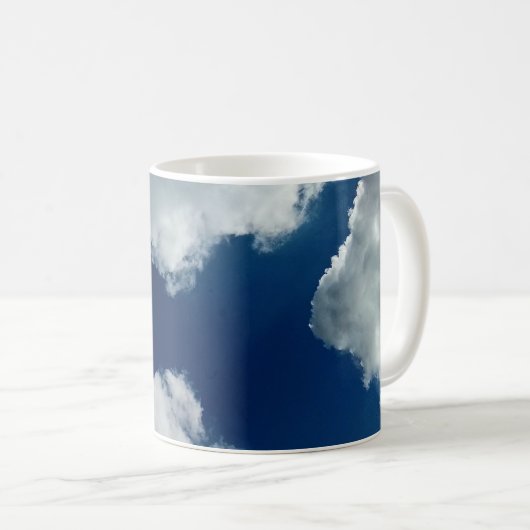 A curve in the clouds コーヒーマグカップ (正面右)
