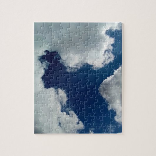 A curve in the clouds ジグソーパズル (縦)
