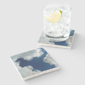 A curve in the clouds ストーンコースター (横)