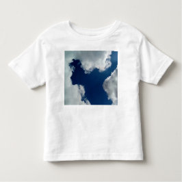 A curve in the clouds トドラーTシャツ