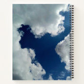 A curve in the clouds ノートブック (裏面)