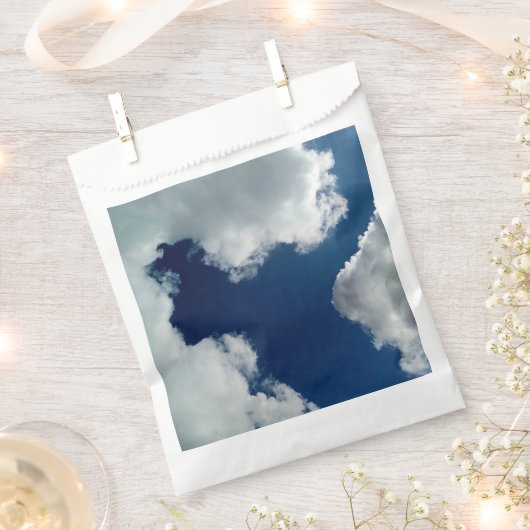 A curve in the clouds フェイバーバッグ (クリップ留めされた状態)