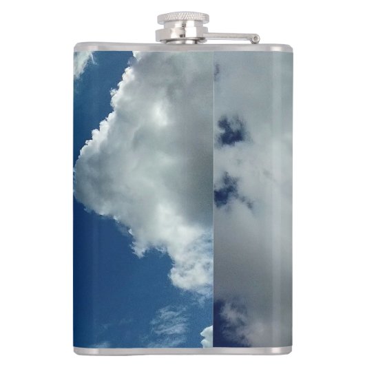 A curve in the clouds フラスク (裏面)