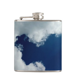 A curve in the clouds フラスク