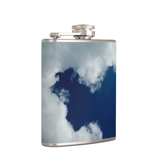 A curve in the clouds フラスク (右)