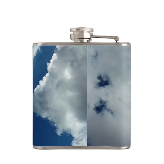 A curve in the clouds フラスク (裏面)
