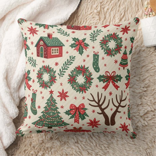 A cushion for Christmas クッション (ブランケット)