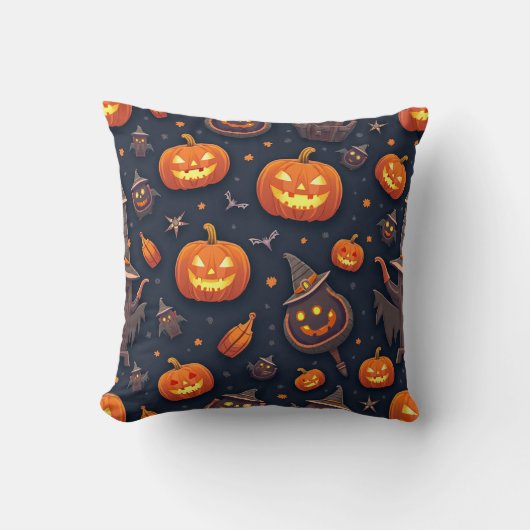 A cushion for Halloween クッション (正面)