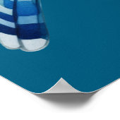 A Cute Blue Jay  ポスター (角)