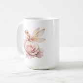A Cute Fairy Pink Mug コーヒーマグカップ (正面左)