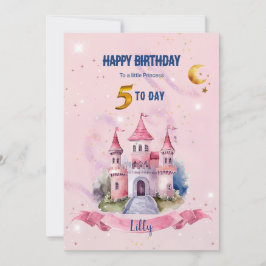 A Cute Fantasy Birthday Card 招待状