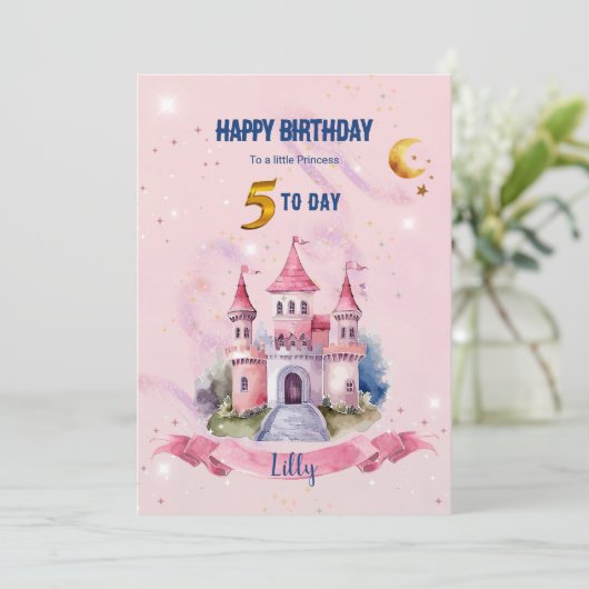 A Cute Fantasy Birthday Card 招待状 (スタンド正面)