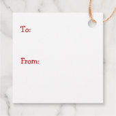 A Cute Festive Corgi Christmas フェイバータグ (裏面)