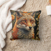 A Cute Forest Red Fox クッション (ブランケット)