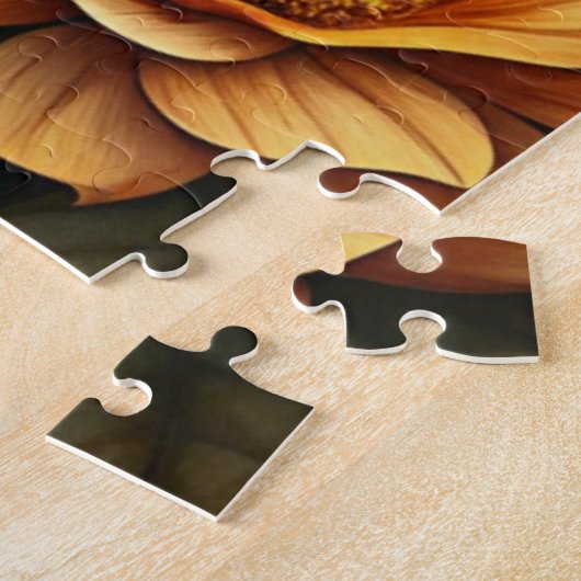 A Cute Forest Red Fox ジグソーパズル (側面)