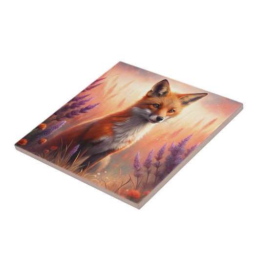 A Cute Forest Red Fox タイル (側面)