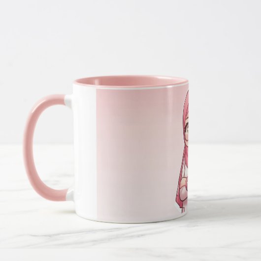 A cute Hijabi Mug ✨ マグカップ (左)