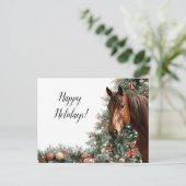 A cute horse, the symbol of Novgorod in 2026 シーズンポストカード (スタンド正面)