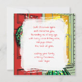 A Cute Mid-Century Nostalgic Feeling Christmas シーズンカード (裏面)