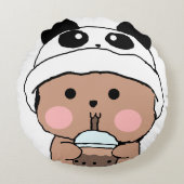 A cute pillow  ラウンドクッション (正面)