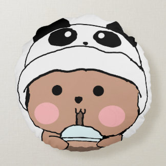 A cute pillow  ラウンドクッション