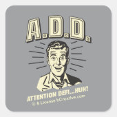 A.D.：注意不足…え？ スクエアシール (正面)