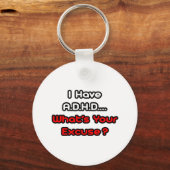 A.D.H.D...何の言い訳だ？ キーホルダー (正面)