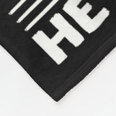 A Dachshund Doesn’t Walk He Deploys _ Wiener Dog フリースブランケット (角)