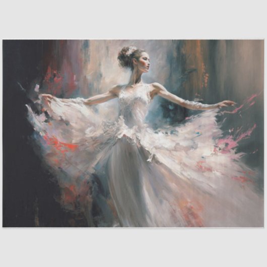 A Dance of Colorsティッシュペーパー 薄葉紙 (正面)