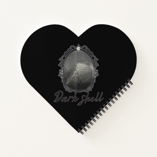 A dark shell where the soul hides from the world. ノートブック (裏面)