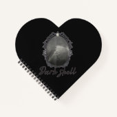 A dark shell where the soul hides from the world. ノートブック (正面)
