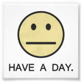 A Day顔 フォトプリント (正面)