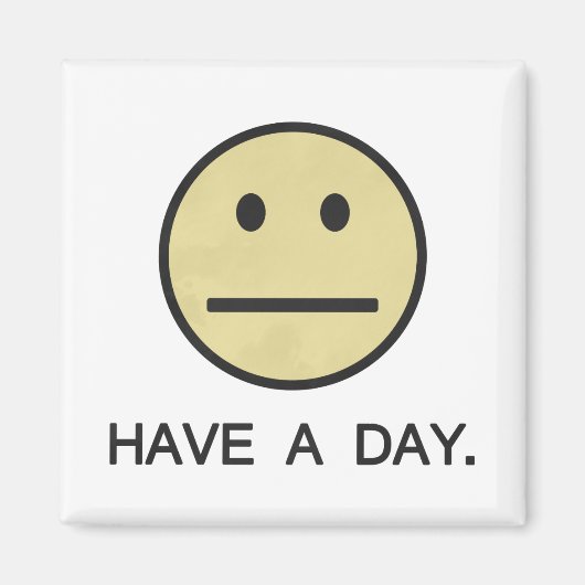 A Day顔 マグネット (正面)