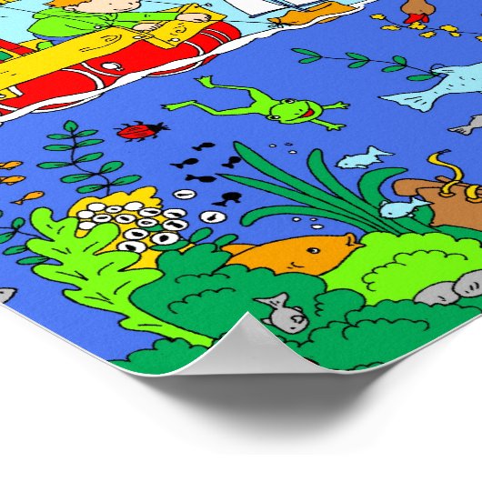 A Day in the Countryside ポスター (角)