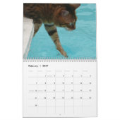 A Day in the Life of Ansel Calendar - 18か月 カレンダー (2月 2027)