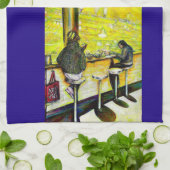 A Day Off from Crazy キッチンタオル (折り畳み)