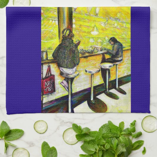 A Day Off from Crazy キッチンタオル (折り畳み)