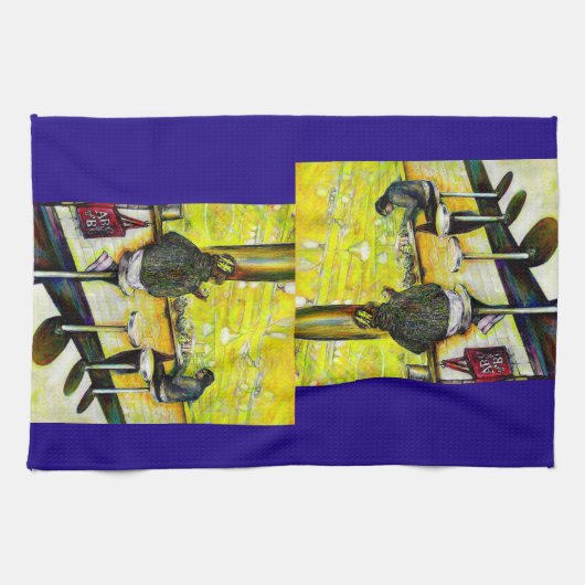 A Day Off from Crazy キッチンタオル (横)