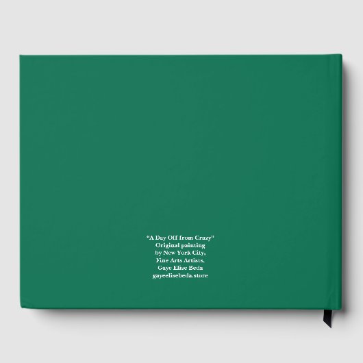 A Day Off from Crazy ゲストブック (裏面)