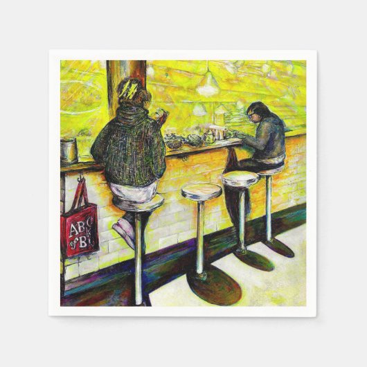 A Day Off from Crazy スタンダードカクテルナプキン (正面)