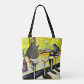 A Day Off from Crazy トートバッグ (裏面)