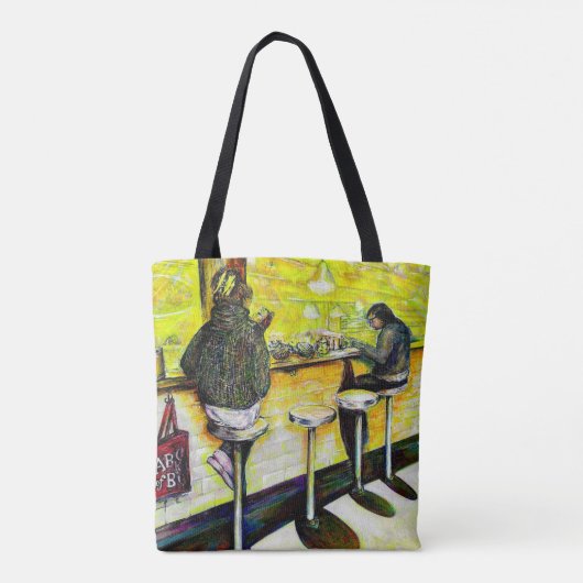 A Day Off from Crazy トートバッグ (裏面)