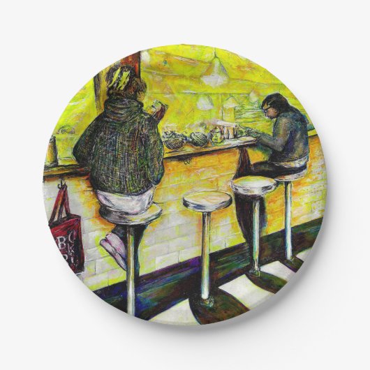 A Day Off from Crazy ペーパープレート (正面)